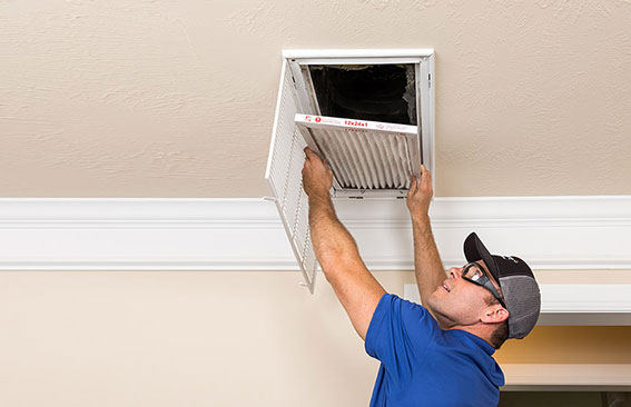 Regular air duct cleaning